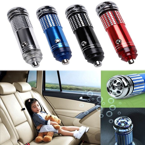 

mini auto 12v fresh air ionic purifier oxygen ozone ionizer cleaner protable for suv