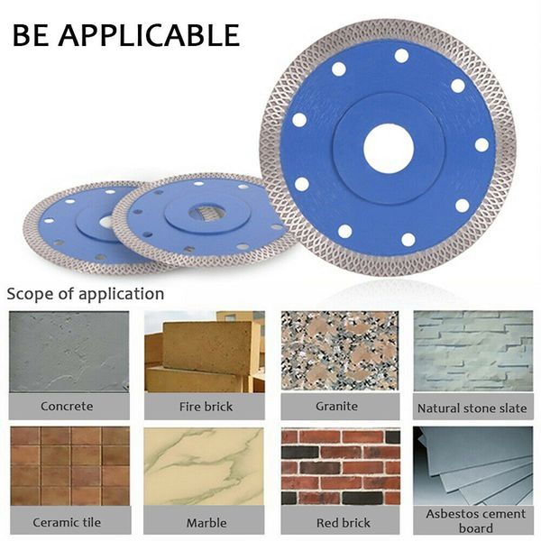 

105/115/125mm wave diamond saw blade for porcelain tile ceramic dry cutting aggressive disc marble granite stone saw blade