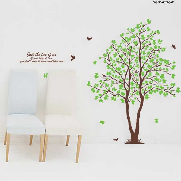 

деревья горячие наклейки продажа wall зеленый mural lover decor sitting столовая тв спальня фон декаль