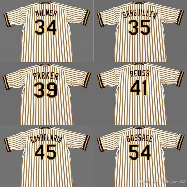

мђжин 35 manny sanguillen 34 john milner 39 dave parker 54 rich gossage 45 john candelaria 41 jerry reuss pittsburgh 1978 бейболн, Blue;black