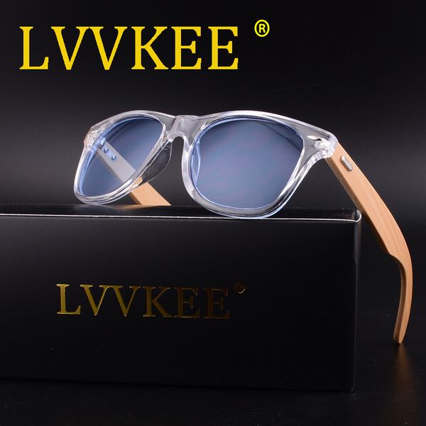 

lvvkee retro wood sunglasses men bamboo sunglass women brand design sport goggles clear ocean sun glasses shades lunette oculo, White;black