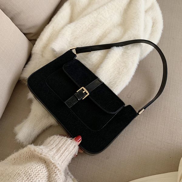 

fashion brand female women bag small shoulder buagette bag new chic handbag party clutch korean style underarm bolsa