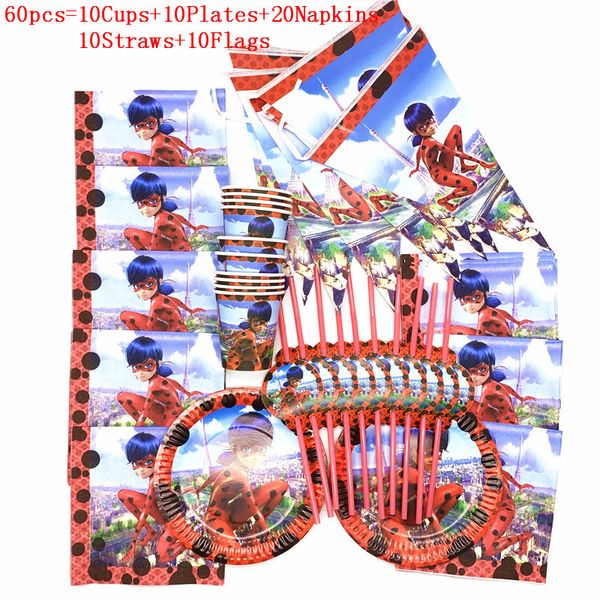 

60pcs \ 90pcs бумага посуда наборы чудесный бабочка bee девушка kid день рождения кубок тарелка салфетка party event banner одноразовая пита