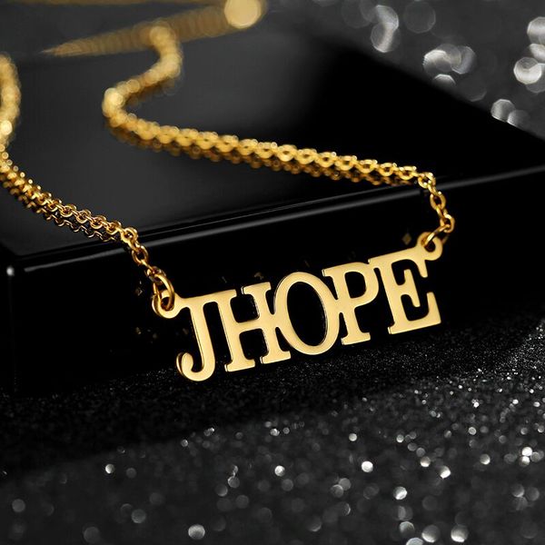 

custom any name necklace pendant,personalized stainless steel gold silver color name pendant jewelry women gift vip dropshipping