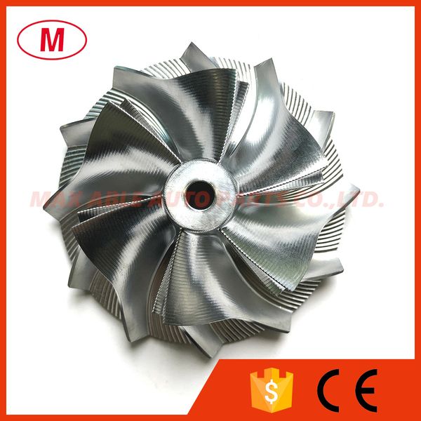 

gt3582 451644-0005 61.33/82.00mm 6+6 blades performance turbo aluminum 2618/point milling/billet compressor wheel for racing turbocharger