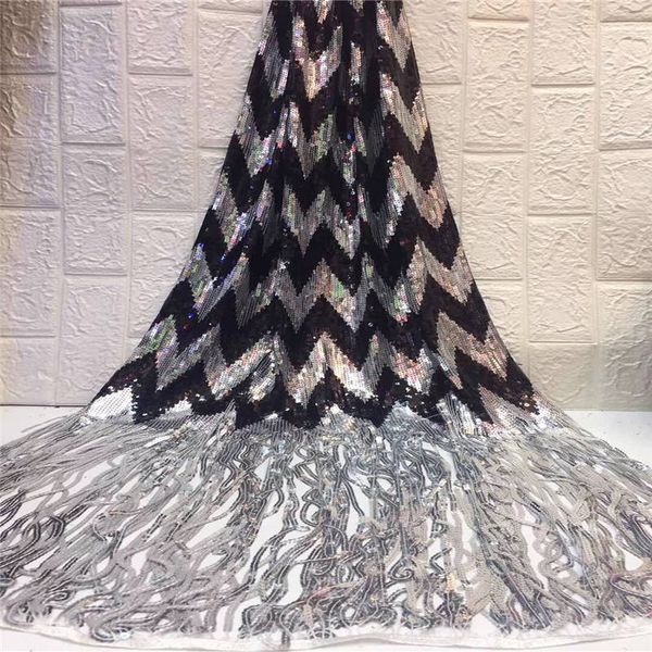 

new arrival african guipure material royal blue / black nigeria french lace chemical fabric sequins lace fabric red, Black;white