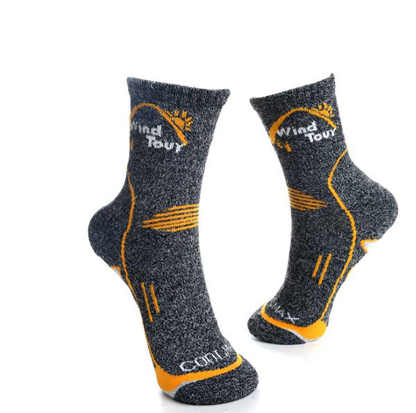 

sports socks men and women spring and summer comfortable breathable outdoor sports quick-drying socks, Black