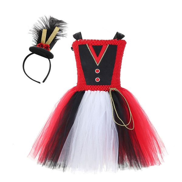 

holloween костюмы baby girl пачка платье дрессировщик одежда дети дикий лев лев косплей платья красный английский котелок дети, Red;yellow