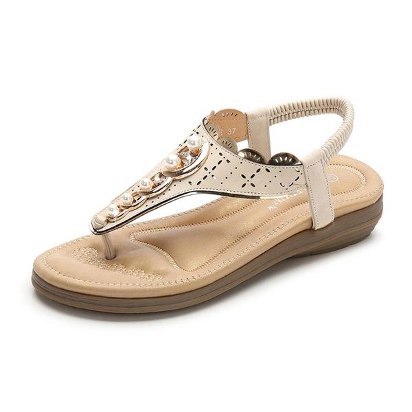 

sagace sandals women 2020 fashion casual shoes women summer flats flip flops low heels sandals bohemian beach shoes party, Black