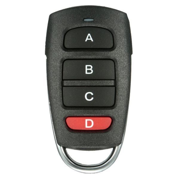 

universal 4 buttons cloning 433mhz electric garage door remote control key fob