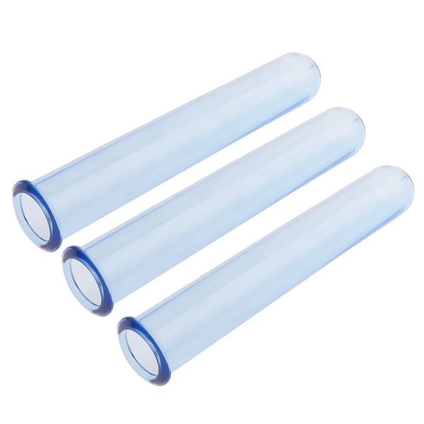 

3pcs round bottom plastic test tubes cocktail bar supplies plastic products 12/15cm