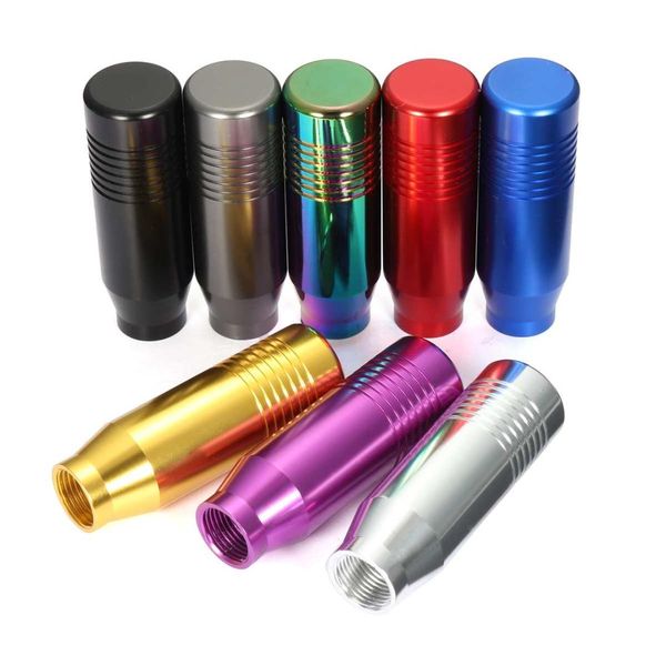 

8 color universal car aluminum manual gear shift knob stick manual transmission gearstick lever shifter knob