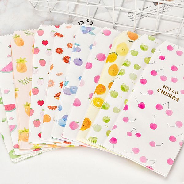 

5pcs/lot kawaii fruit envelopes small envelope writing paper stationery birthday christmas card envelopes stationery gift