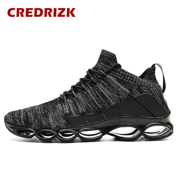 

credrizk blade cushioning sole running shoes for men professional sports shoes outdoor athletic jogging red trainers