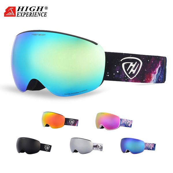 

skiing goggles double-layer fog-proof large spherical outdoor skiing goggles equipment mountaineering coca myopia