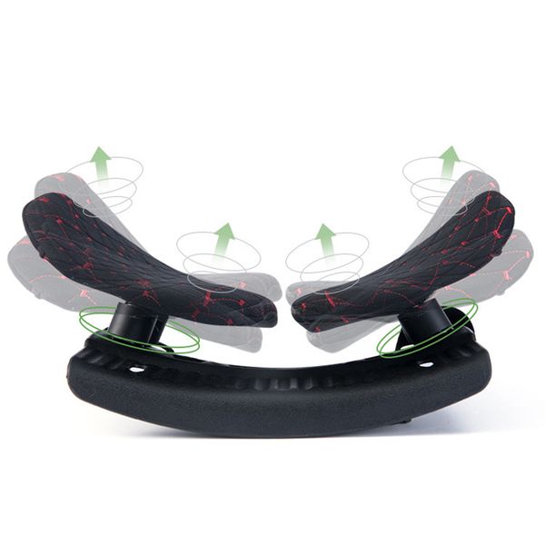 

car adjustable support waist cushion massage waist support pad net mat ventilation pad for office home car