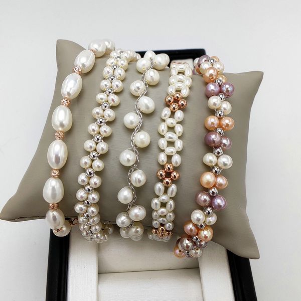 

Pearl bracelet 100 natural fre hwater pearl bracelet for women exqui ite jewelry bracelet for wedding handmade chri tma gift fa hion