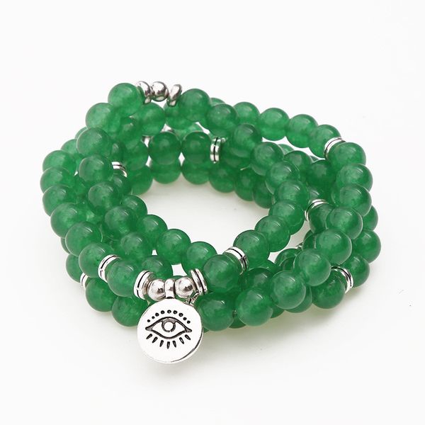 

gvusmil мода женин бѬале бђин  лооом ом бђдда аѬм йога бѬале 108 мала ожеѬел, Black