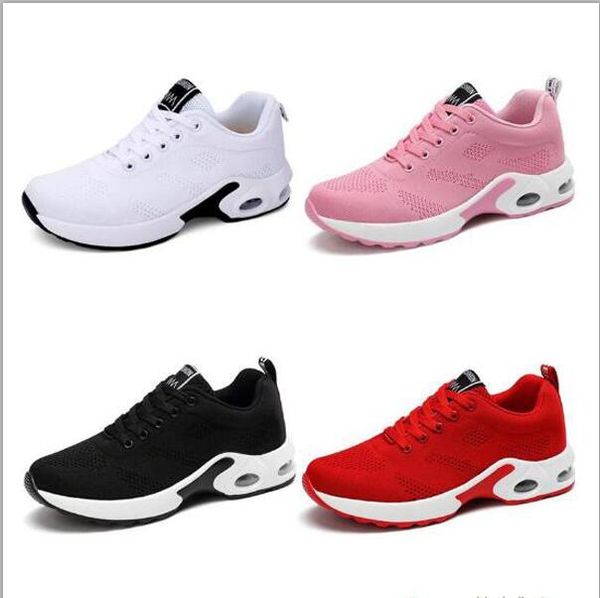 

2020 women designer sneakers womens black red white sneakers brand women trainer designer running shoes surface breathable sports shoes