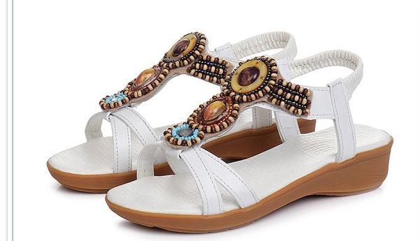 

2019 women's sandals in summer with new style flat bottom@17, Black