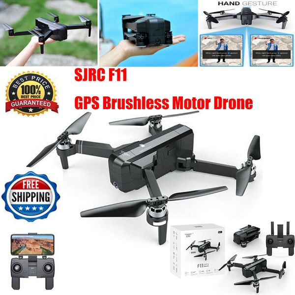

2019 new jrc f11 gp folding 5g wifi rc quadcopter bru hle 1080p fpv camera drone lot