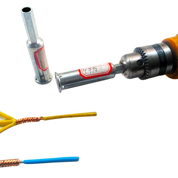 

cable connector universal electrical drill bit cable quick connect adapter 3 wire quick wiring without stripping wires
