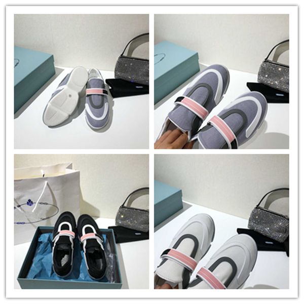 

women's latest casual sports shoes catwalk models high-end version wear fashion original outsole anti-skid wear, Black