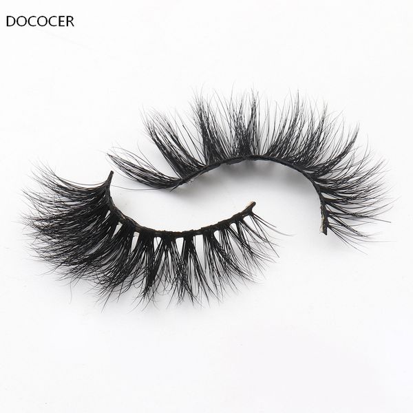 

mink eyelashes 100% cruelty handmade 3d mink lashes full strip lashes soft false eyelashes makeup e11 dococer