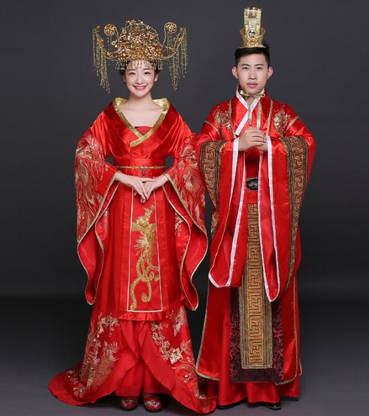 

chinese traditional dress classical wedding red wedding dress cheongsam han chinese clothing