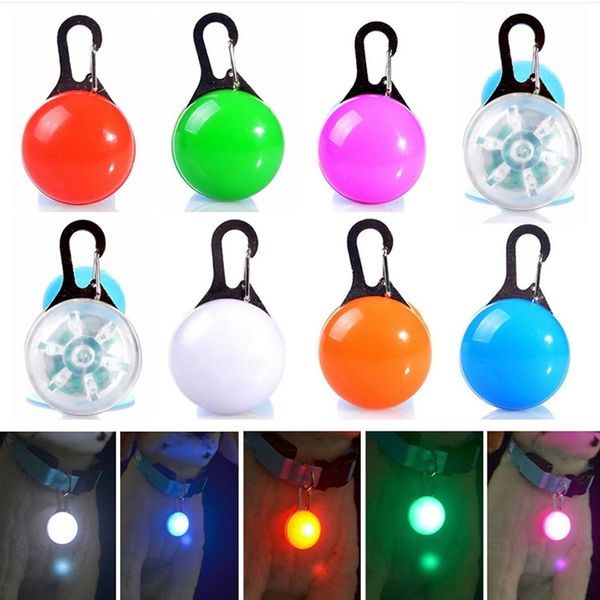 

led dog tag collar light up pet puppy flashing see night light dog collars glow in the dark tags led collar