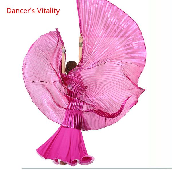 

props-wings for belly dance, 10 colors, Black;red