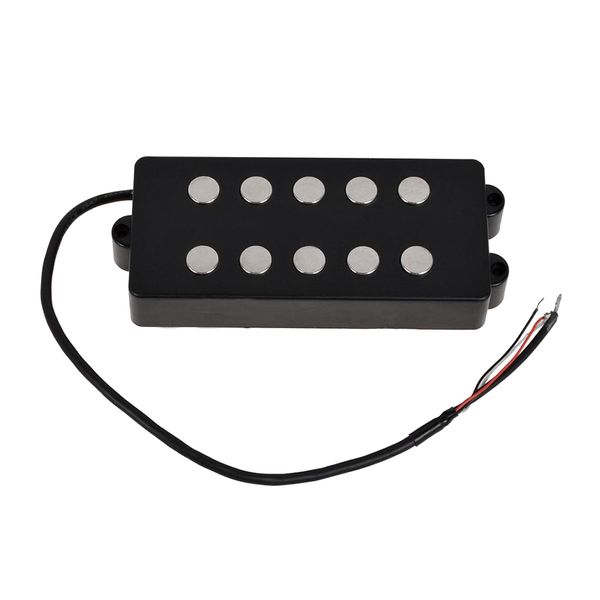 

5 string noiseless pickup black for electric bass guitar replacement