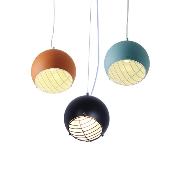 Modern Baseball Pendant Light Hanging Contemporary Pendant Lamp Creative Ball Pendant Lighting Fixture For Home Restaurant Kitchen Island Lighting