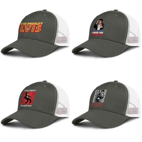 

elvis-aaron-presley-blue-christmas for men and women adjustable trucker meshcap design fashion baseball custom trendy baseballhats king, Blue;gray
