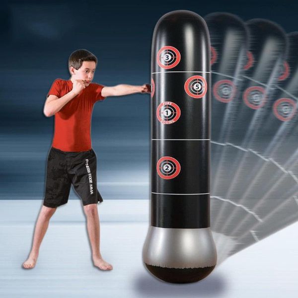 

training fitness boxing punching bag inflatable aerated irrigation sand family store entertainment vent fight ground kick sandba