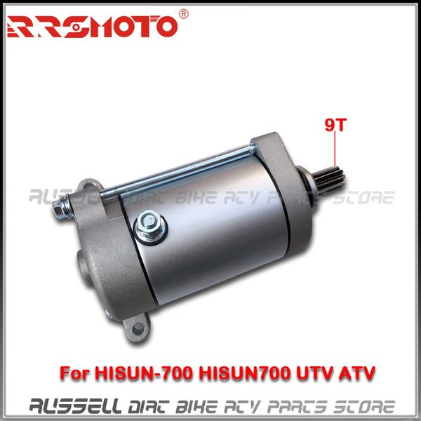 

hisun 9 teeth electric starter motor for hisun-700 hisun700 utv atv