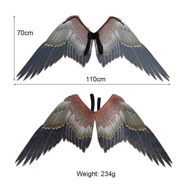 

Mardi gra big eagle wing co tume non woven fabric animal wing halloween carnival fancy dre ball party upplie 36 z e1