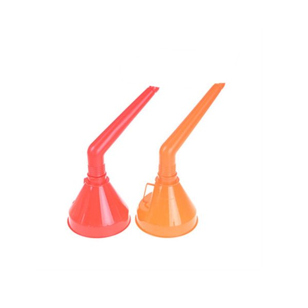 

car motorcycle truck pour oil tool universal petrol diesel kerosene plastic filling funnel with soft pipe spout