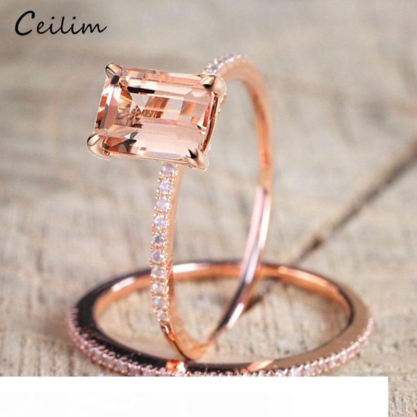 

винтаж очарование розовое золото бриллиантовое кольцо для женщин роскошные оригинальные круглые кольца ювелирные изделия леди обручальное др, Silver