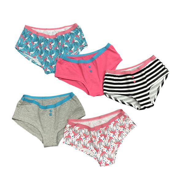 

panties 5pcs/pack girls kids underwear cotton for teenagers, Camo