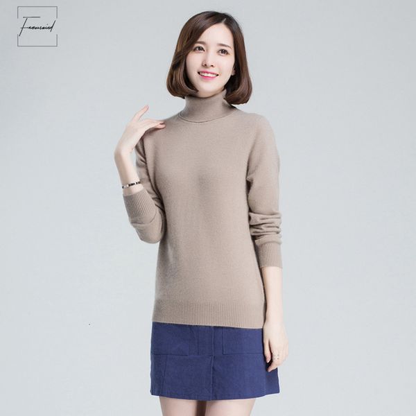 

turtleneck sweater cashmere ladys winter white collar women pullovers long sleeve jumper 2019 spring sweaters female xxxl, White;black