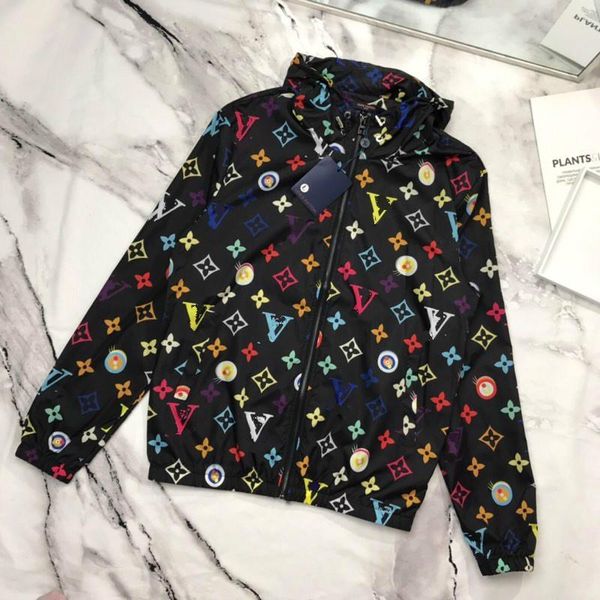 

2019 paris fashion debut brand sports jackets women classic chiffon comfortable waterproof breathable sun protection hoodie, Black;brown