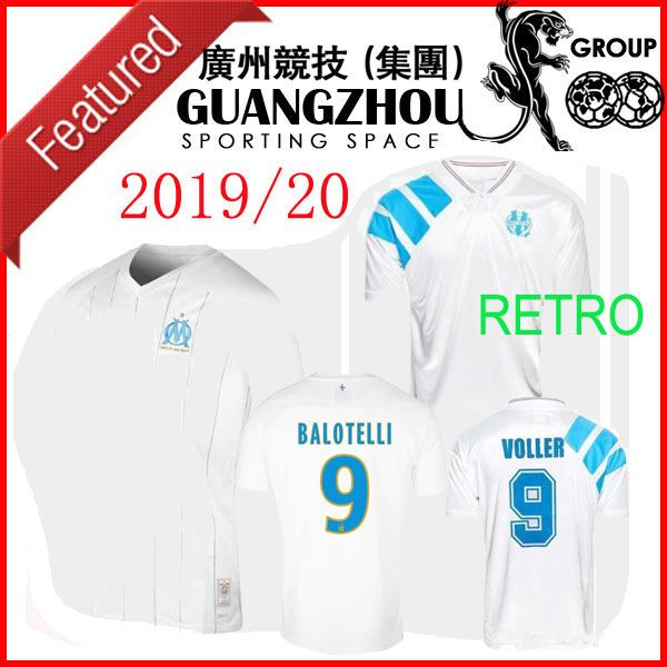 

1993 olympique mar eille retro commemorate 19 20 occer jer ey 25th maillot de foot om papin boli balotelli payet 2019 home jer ey hirt