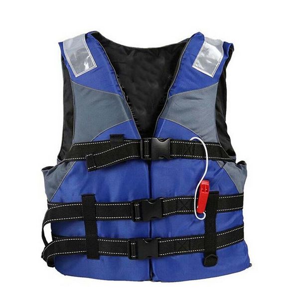 

2019 summer new fishing life vest reflective adjustable waistcoat jacket for swimming drifting boating life vest