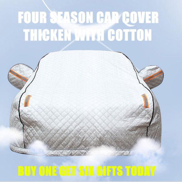 

automobile exterior winter protection car cover,thicken filling cotton,waterproof,cold-proof