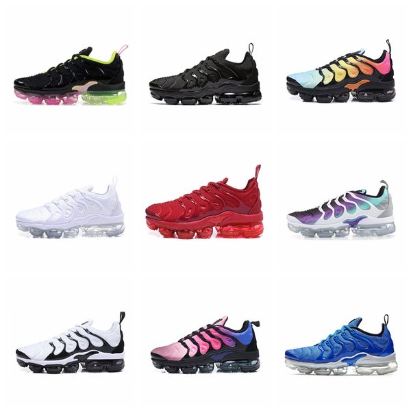 

h02 2020 т.н. плюс metallic white silver тройные черные мужчины кроссовки плюс тренер кроссовок обувь бесплатную доставку размер 36-45