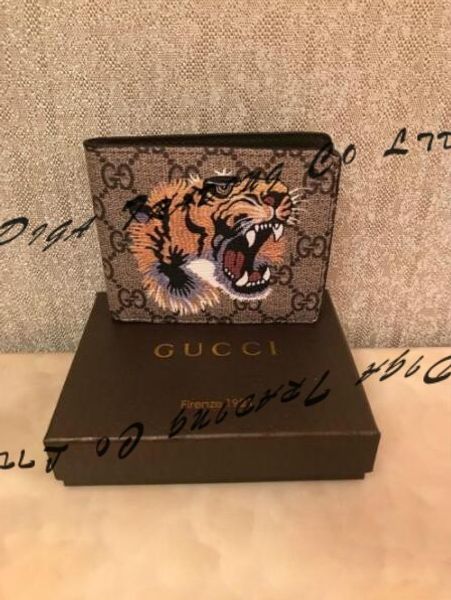 

2019 Presbyopia tops Luxury Brand of square Wallet с высоким качеством и стилем моды в оригинальном издании бесплатной доставки