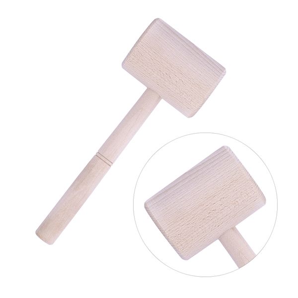 

1pc wood carving mallet leather craft working carvers hammer tools