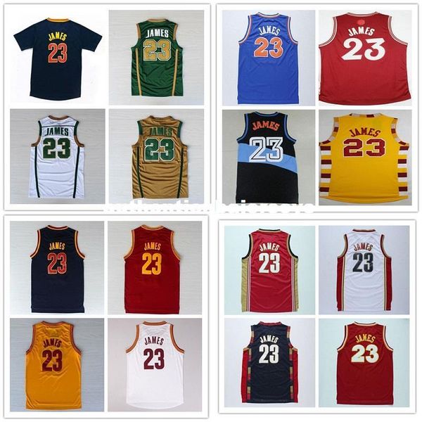 

23 lj christmas basketball джерси сшитые lj college баскетбольные майки retro lj jersey ncaa college, Black;blue