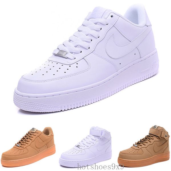 

Оптовая продажа 10X Forces Low Airs подушка 1 один кроссовки для мужчин чистый белый спортивный тренер женщины Designes обувь US5. 5-11 HDA